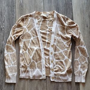 Michael Kors Cardigan - Giraffe Print
